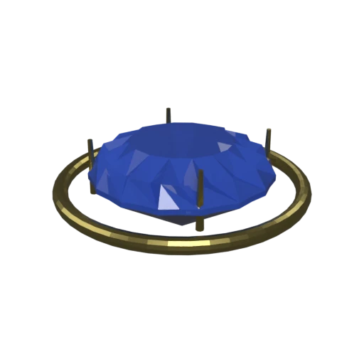 Gemstone 3D model preview