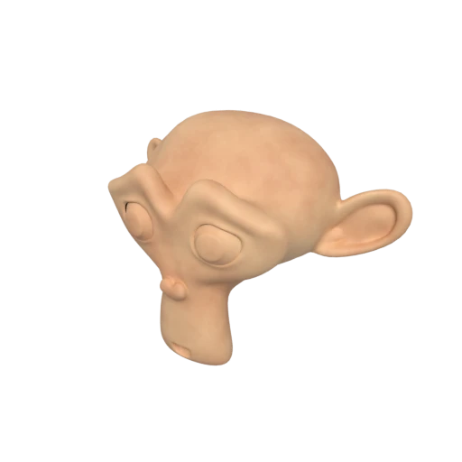 Suzanne 3D model preview